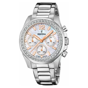 Fossil BOYFRIEND CHRONO F20606/1 - zegarek damski