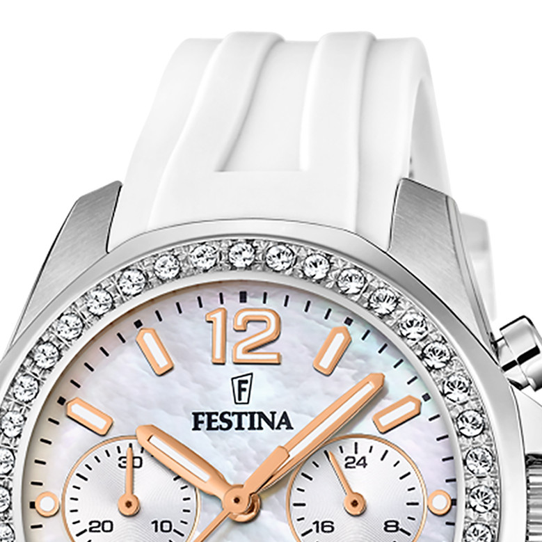 Fossil BOYFRIEND CHRONO F20610/1 - zegarek damski 3