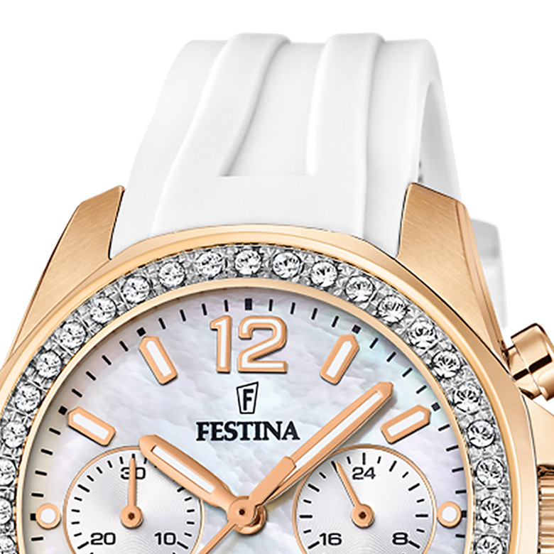 Fossil BOYFRIEND CHRONO F20611/1 - zegarek damski 3