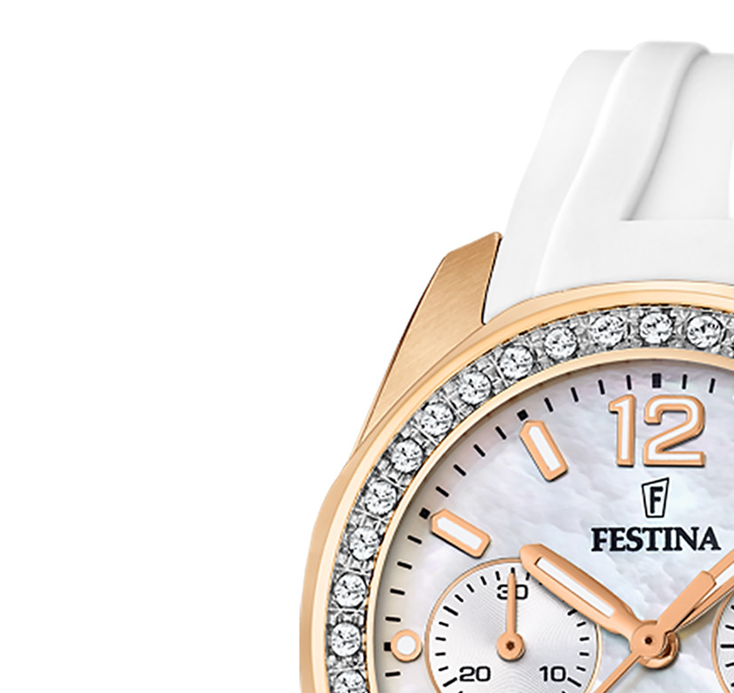 Fossil BOYFRIEND CHRONO F20611/1 - zegarek damski 4