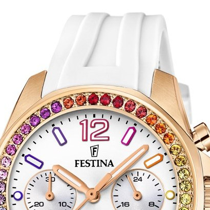 Fossil BOYFRIEND CHRONO F20611/2 - zegarek damski 3