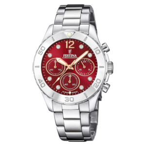 Fossil BOYFRIEND CHRONO F20603/2 - zegarek damski