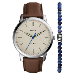 Fossil Minimalist  FS5966SET - zegarek męski