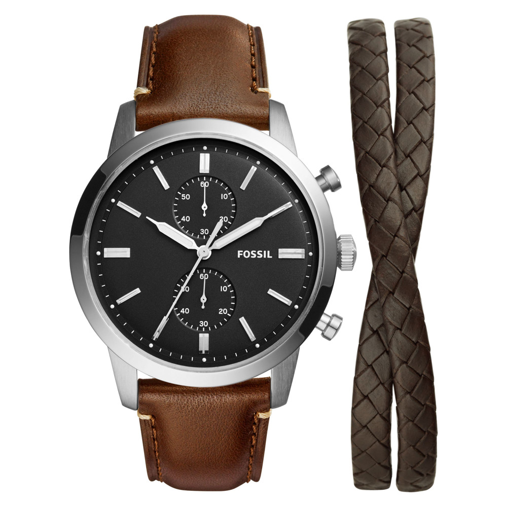 Fossil TOWNSMAN FS5967SET - zegarek męski 1