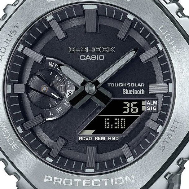 G-shock ORIGINAl FULL METAL GM-B2100D-1A - zegarek męski 2