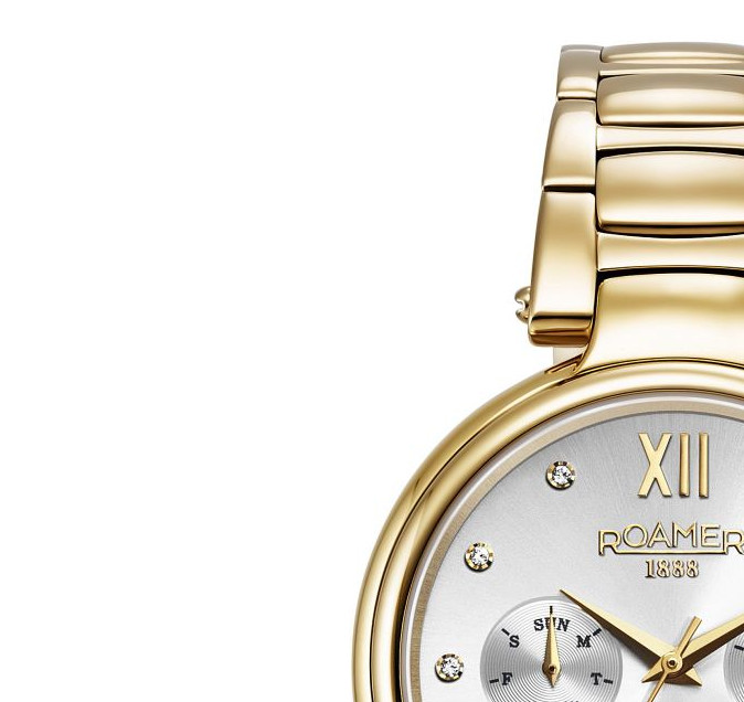 Roamer Dreamline Moonphase 858801 48 29 50 - zegarek damski 4