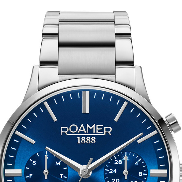 Roamer R-Line Chrono 718982 41 45 70 - zegarek męski 3