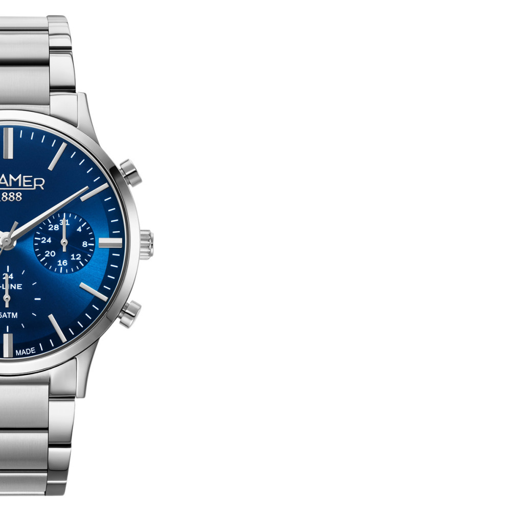 Roamer R-Line Chrono 718982 41 45 70 - zegarek męski 6