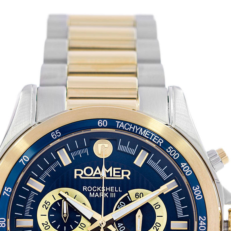 Roamer Rockshell Mark III Chrono 220837 48 45 20 - zegarek męski 3