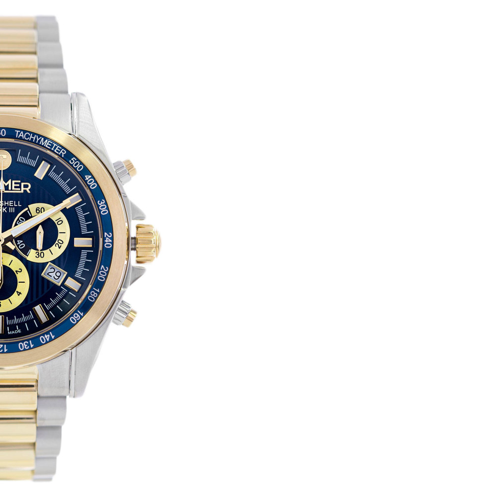 Roamer Rockshell Mark III Chrono 220837 48 45 20 - zegarek męski 6