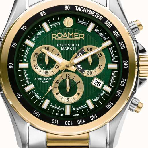 Roamer Rockshell Mark III Chrono 220837 48 75 20 - zegarek męski 2