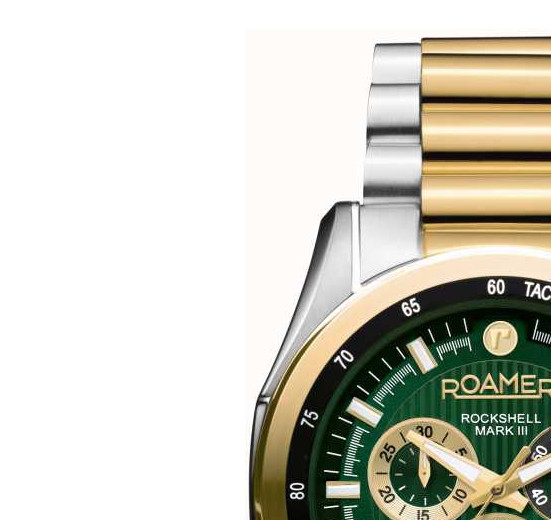 Roamer Rockshell Mark III Chrono 220837 48 75 20 - zegarek męski 4