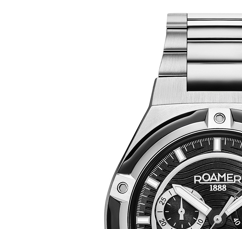 Roamer Tempomaster Chrono 221837 41 55 20 - zegarek męski 4