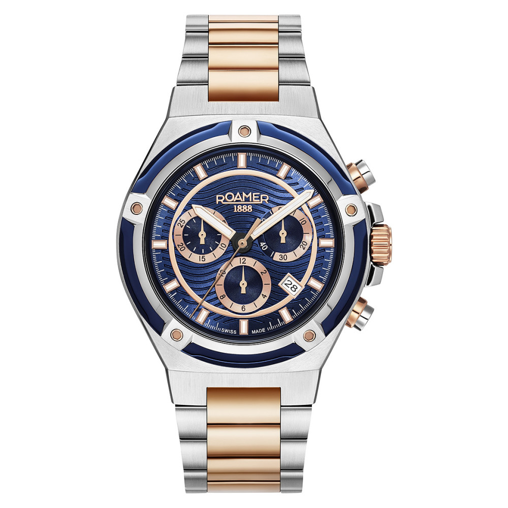 Roamer Tempomaster Chrono 221837 49 45 20 - zegarek męski 1