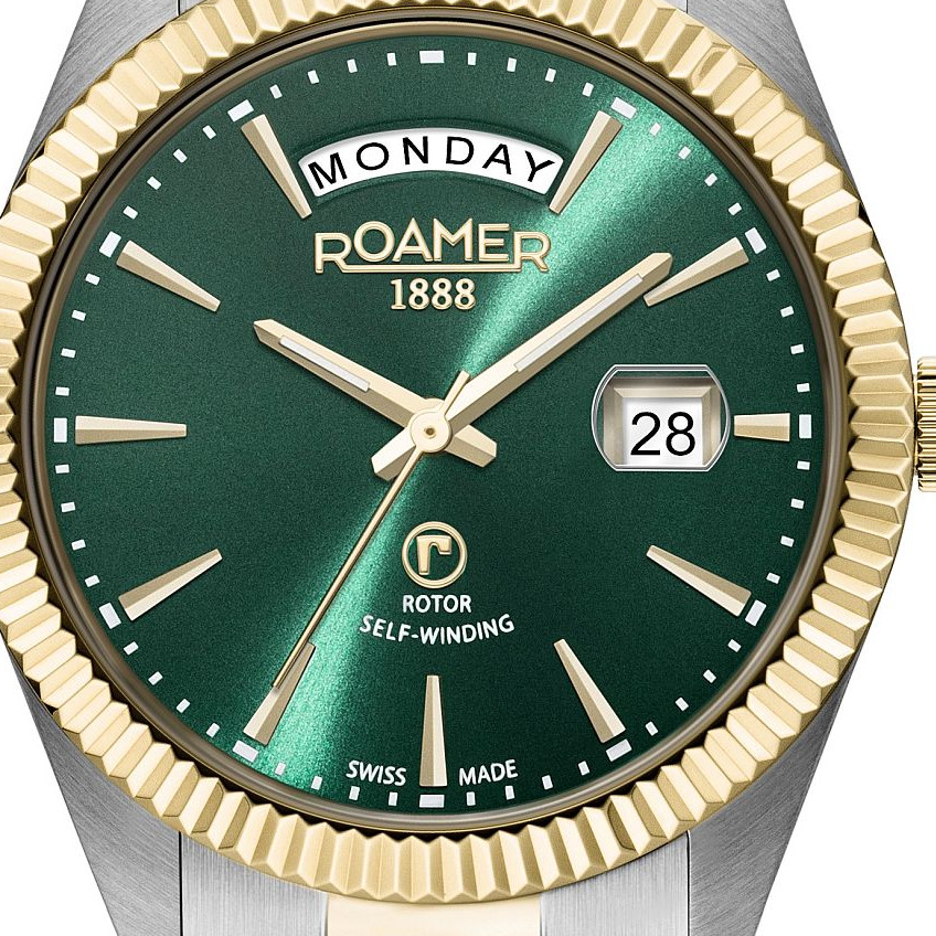 Roamer Primeline Daydate 981662 48 75 90 - zegarek męski 2