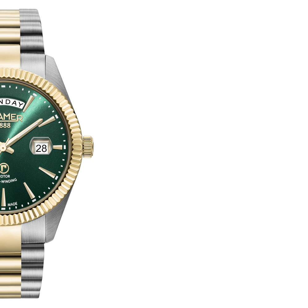 Roamer Primeline Daydate 981662 48 75 90 - zegarek męski 6