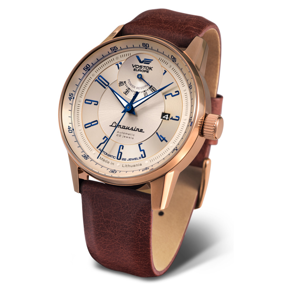 Vostok Europe GAZ-14 Limousine Automatic YN85-560B685 - zegarek męski 7