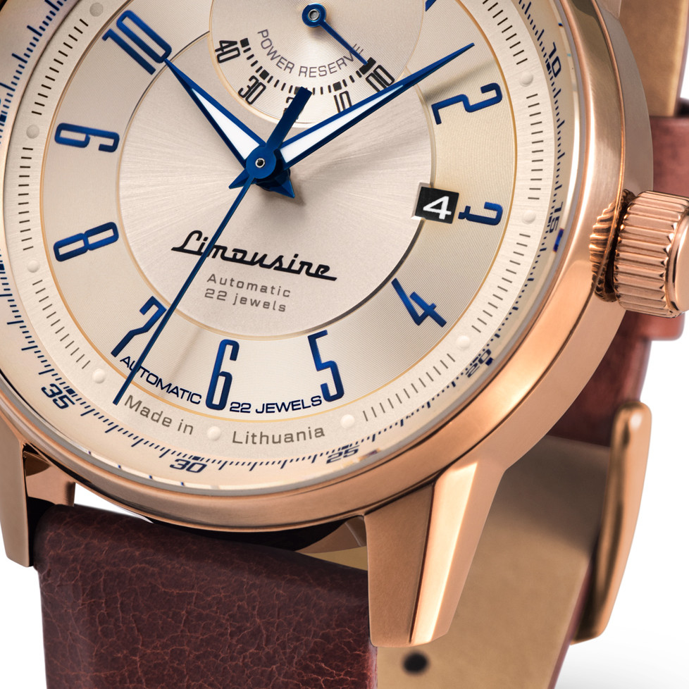 Vostok Europe GAZ-14 Limousine Automatic YN85-560B685 - zegarek męski 2