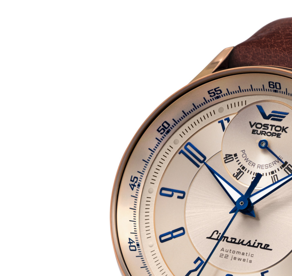 Vostok Europe GAZ-14 Limousine Automatic YN85-560B685 - zegarek męski 4