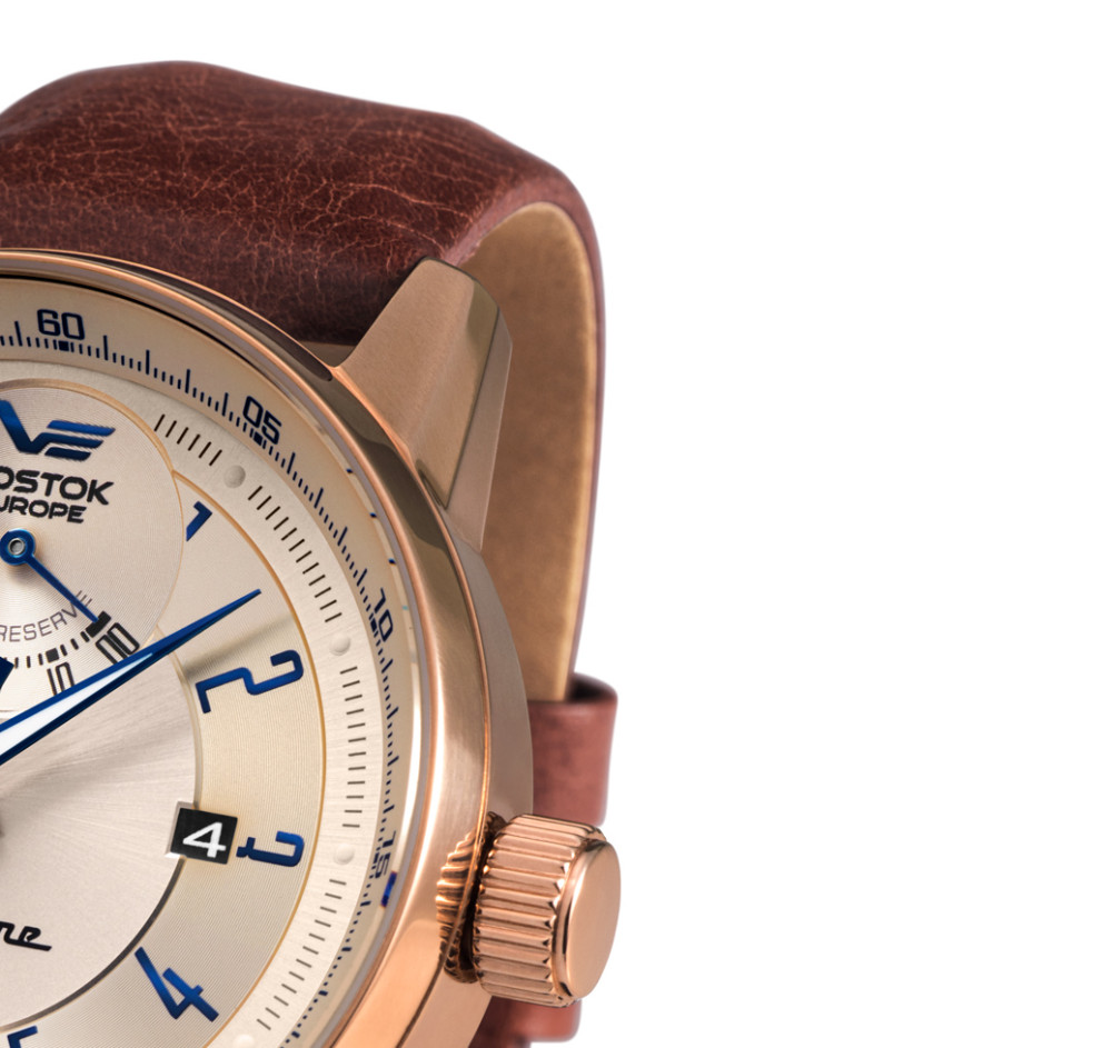 Vostok Europe GAZ-14 Limousine Automatic YN85-560B685 - zegarek męski 5