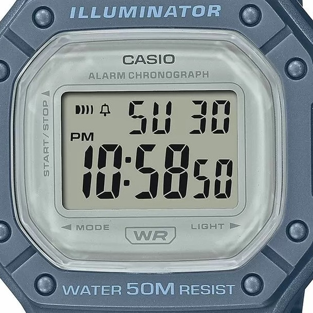 Casio Digital W-218HC-2A - zegarek męski 2