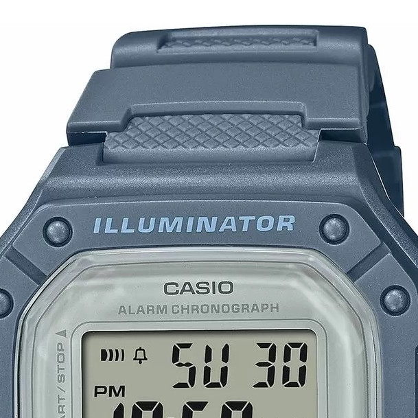 Casio Digital W-218HC-2A - zegarek męski 3