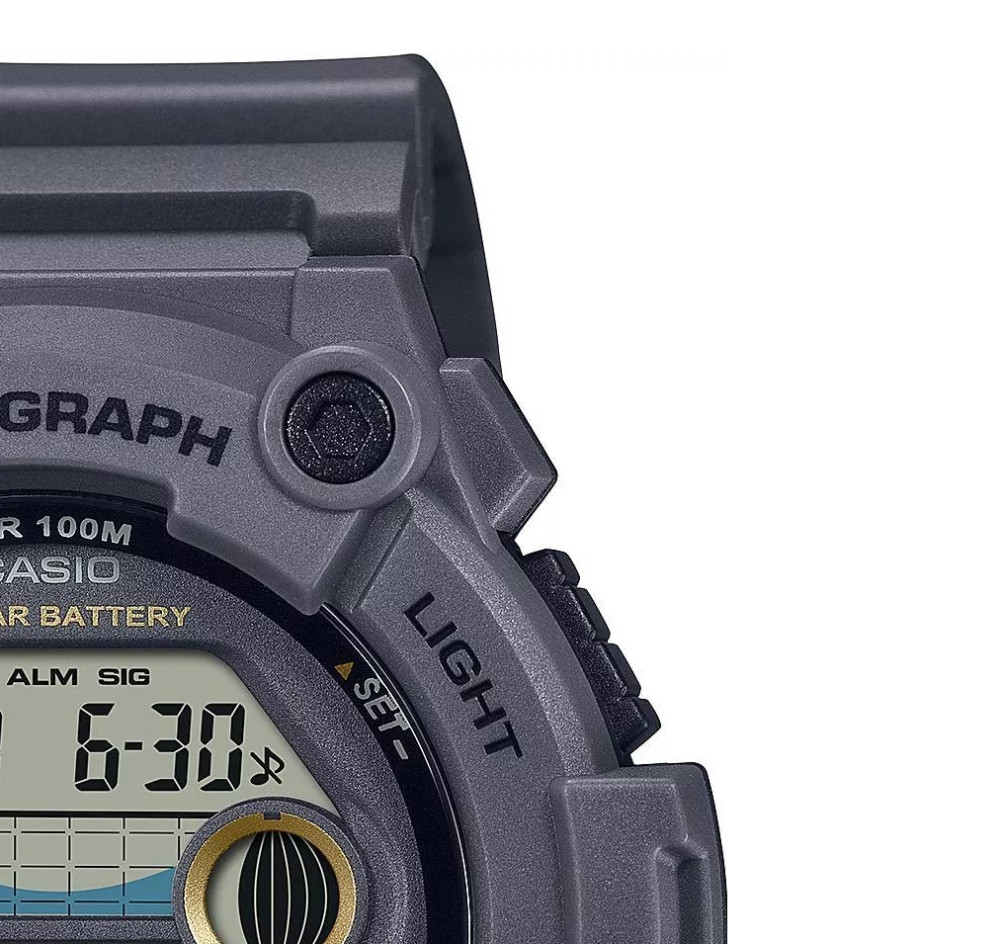 Casio Digital Moonphase WS-1300H-8A - zegarek męski 5