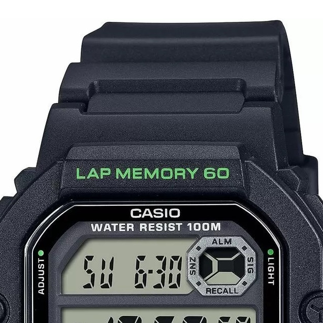 Casio Digital WS-1400H-1A - zegarek męski 3