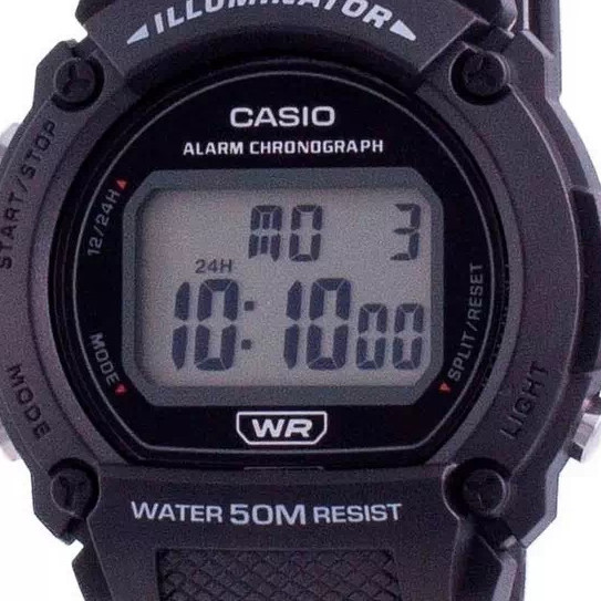 Casio Digital W-219H-1A - zegarek męski 2