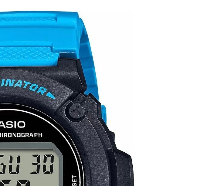 Casio Digital W-219H-2A2 - zegarek męski 5