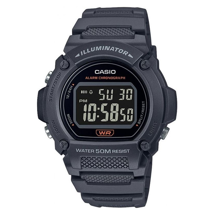 Casio Digital W-219H-8B - zegarek męski 1