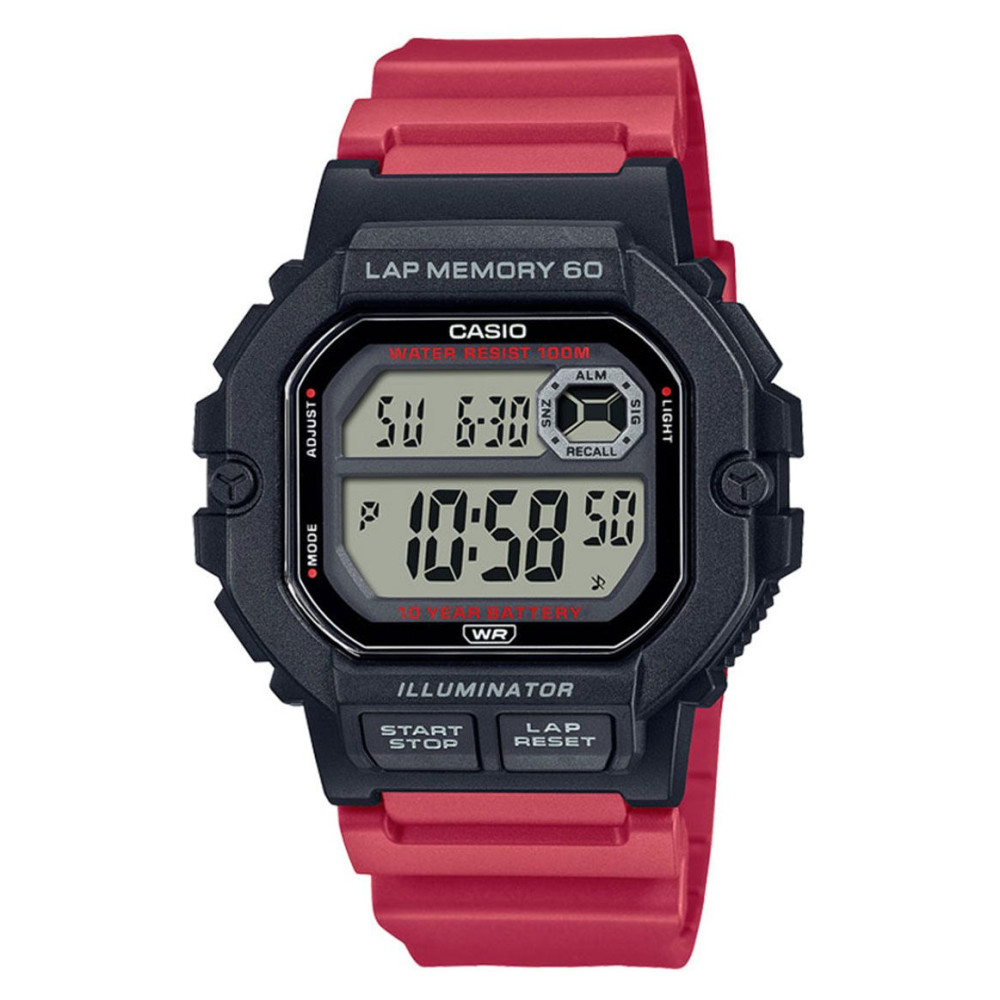 Casio Digital WS-1400H-4A - zegarek męski 1