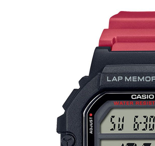 Casio Digital WS-1400H-4A - zegarek męski 4
