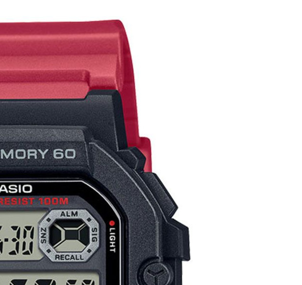 Casio Digital WS-1400H-4A - zegarek męski 5