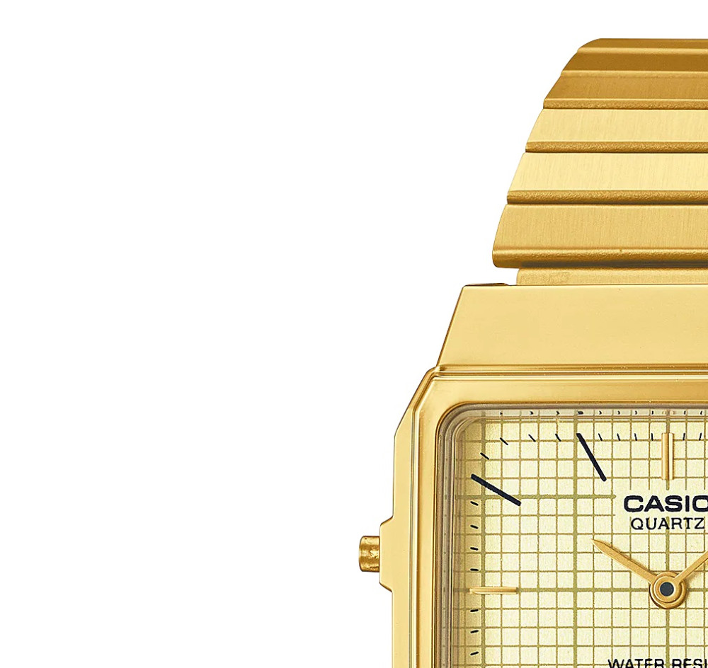 Casio Vintage Maxi AQ-800EG-9A - zegarek damski 4