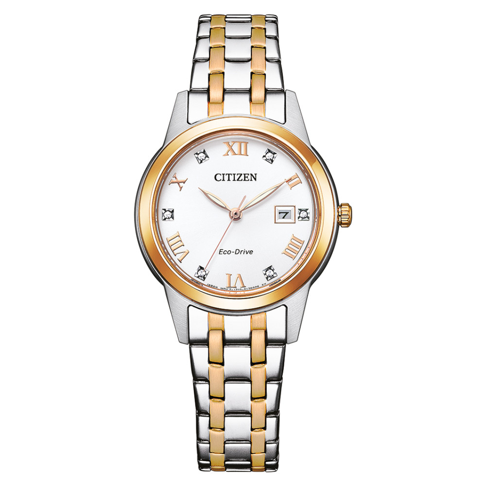 Citizen Elegant Crystals FE1246-85A - zegarek damski 1