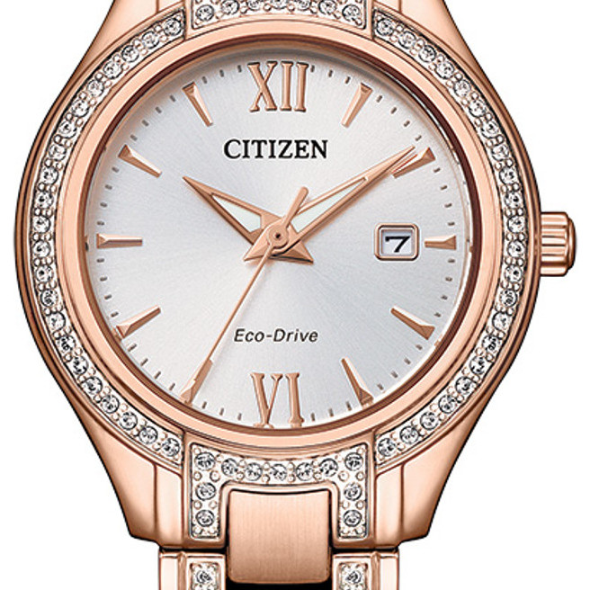 Citizen Elegant Crystals FE1233-52A - zegarek damski 2