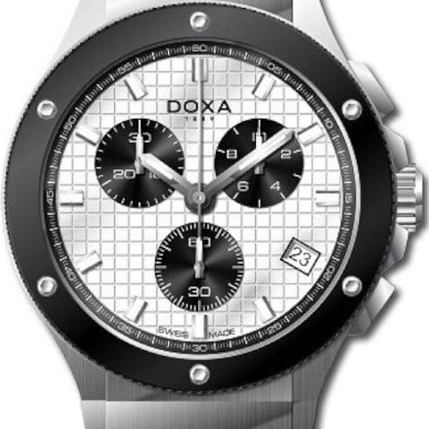 Doxa Sapphire Chronograph 166.10.011.10 - zegarek męski 2