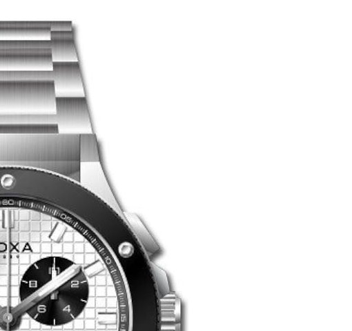 Doxa Sapphire Chronograph 166.10.011.10 - zegarek męski 5