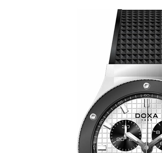 Doxa Sapphire Chronograph 166.10.011.20 - zegarek męski 4