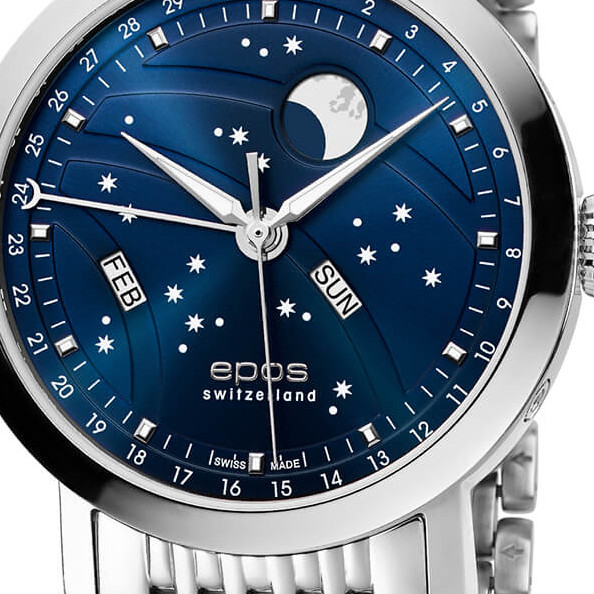 Epos Big Moon 3440.322.20.16.30 - zegarek męski 2