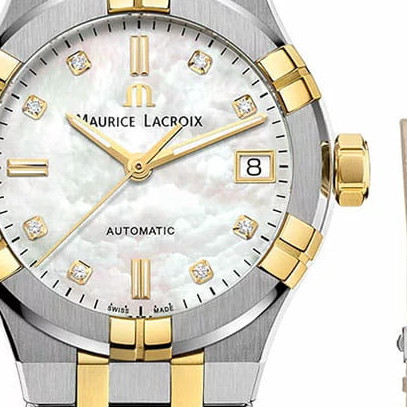 Maurice Lacroix AIKON LADY DATE AI6006-PVY13-170-2 - zegarek damski 2