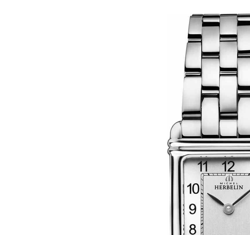 Michel Herbelin Art Deco 17478/22B2 - zegarek damski 4