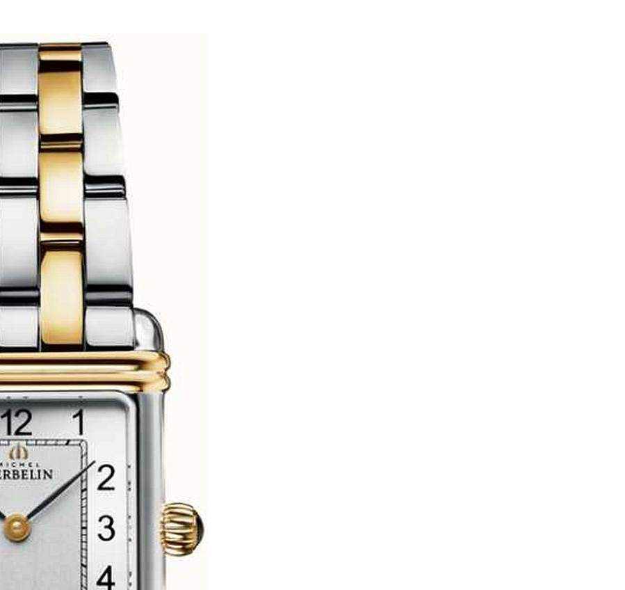Michel Herbelin Art Deco 17478/T22B2T - zegarek damski 5