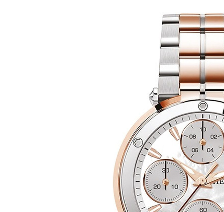 Michel Herbelin Newport Chronograph 35688/BTR19 - zegarek damski 4