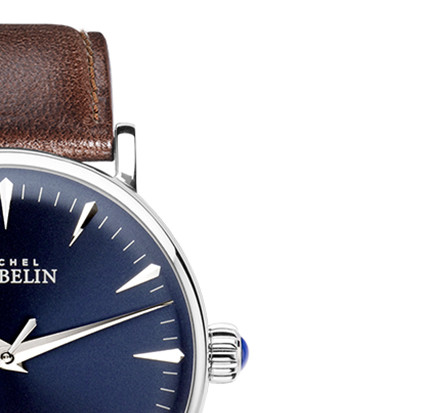 Michel Herbelin Inspiration Automatic 1647/AP15BR - zegarek męski 5