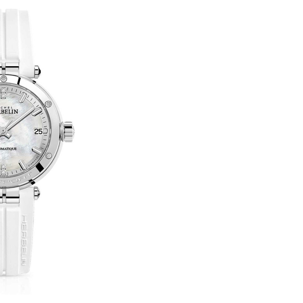 Michel Herbelin Newport Automatic 1658/89CW - zegarek damski 6
