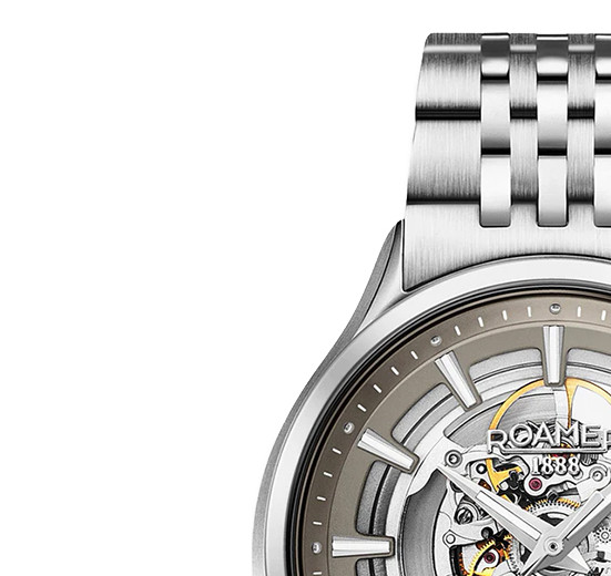 Roamer Competence Skeleton III Automatic 101663 41 55 10N - zegarek męski 4