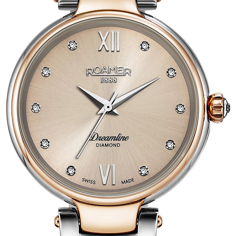 Roamer Dreamline Diamonds 857847 49 38 50 - zegarek damski 2