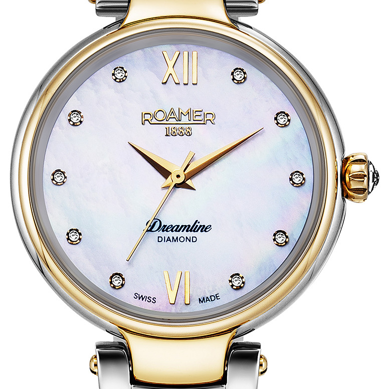 Roamer Dreamline Diamonds 857847 47 29 50 - zegarek damski 2